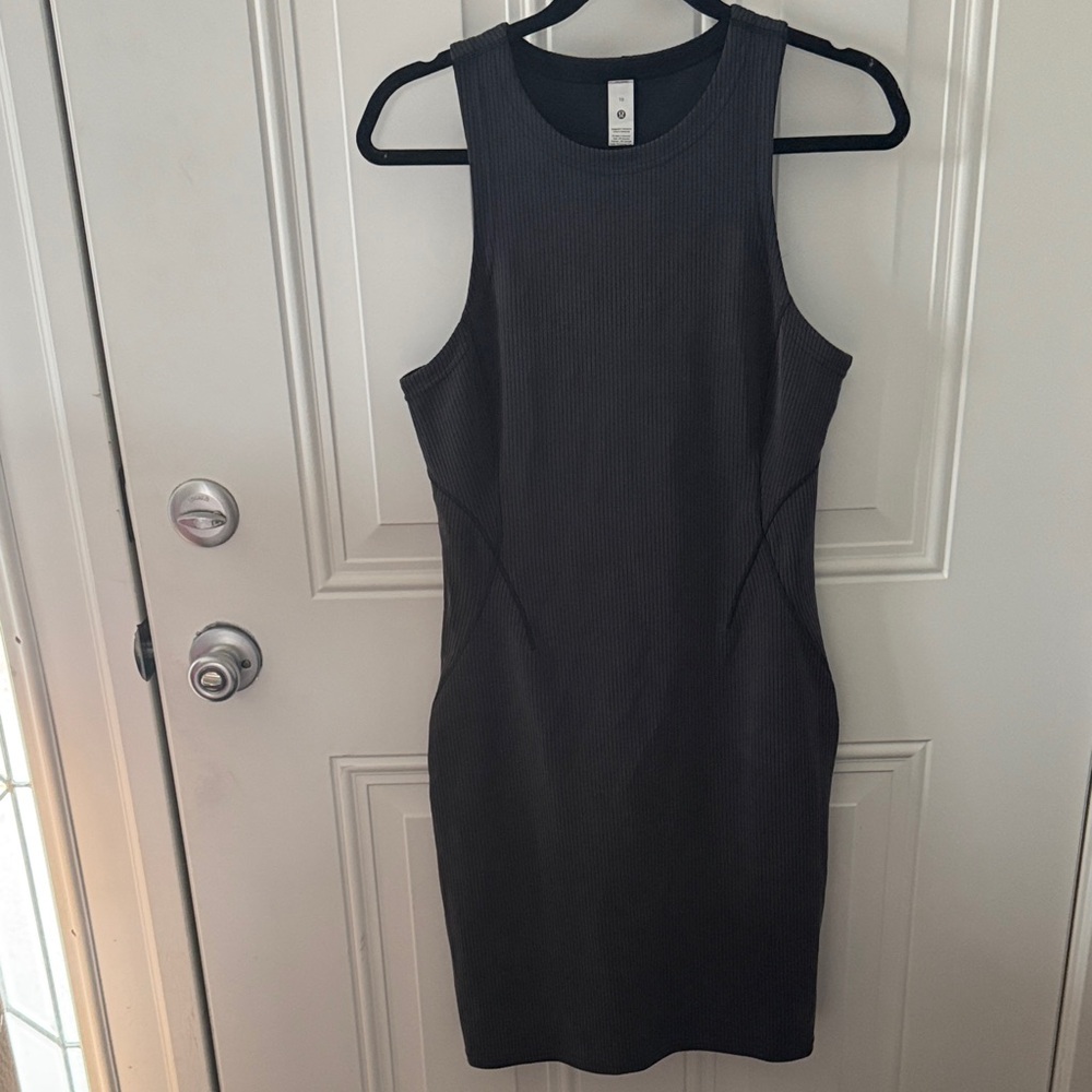 NWT Lululemon Ribbed Softstreme Slim-Fit Tank Dress